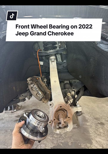Front Wheel Bearing Replacement on 2022 Jeep Grand Cherokee