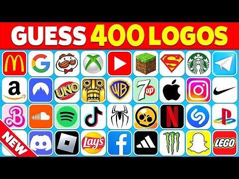 Guess the Logo in 3 Seconds | 1-Hour Logo Quiz ⏰😱 | 400 Famous Logos