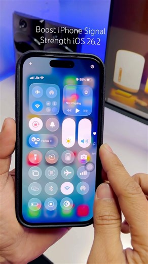 Boost iPhone Signal Strength iOS 26.2 #shorts #ios26