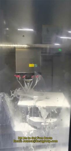 High precision machining for large complex components