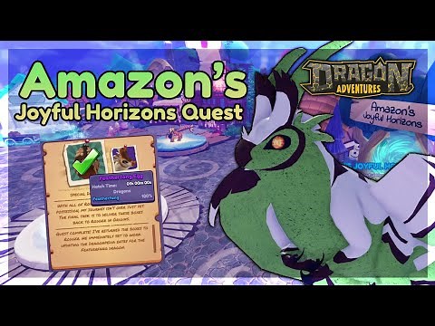 Amazon’s Joyful Horizons Quest — Featherfang & Accessories ✦ ROBLOX Dragon Adventures || DA Guide