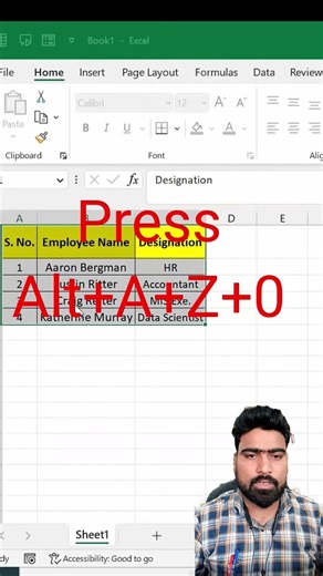 How to increase Text size in Excel | Excel me text kese bada kare #excel #microsoftexcel