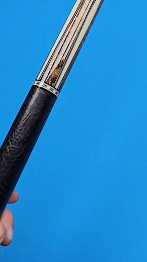 ❗️💥❗️ SOLD ❗️💥❗️ 🇺🇲🏆🇺🇲 GORGEOUS OTT CUSTOM CUE 🇺🇲🏆🇺🇲 🔥ABSOLUTELY BEAUTIFUL EIGHT POINTER!!! 🔥 🇺🇸🇺🇸🇺🇸 " THE ARROWHEAD 🏹 CUE! 🇺🇸🇺🇸🇺🇸 🔥❗️WOOD LOVERS ❤️ FEAST YOUR EYES 👀 ON THIS STUNNER RIGHT ✅️ HERE❗️🔥 🔥Nothing like Ebony front & back baby! 🔥 🏹🔥Bad to the bone Stabilized Maple Burl long points This wood is totally stunning in person! 🔥🏹 -White sharp, short points- All points are veenered w/ Natural/ Grey/ Indigo Blue! All of the colors go very well together! Eac