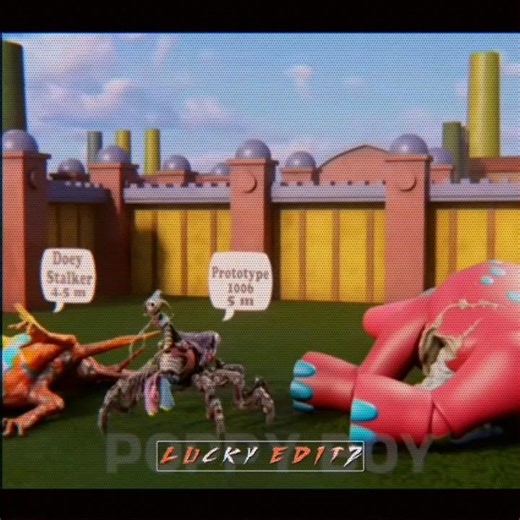 The Biggest Creature In poppy play time 🔥☠️ #poppyplaytime​ #shorts​