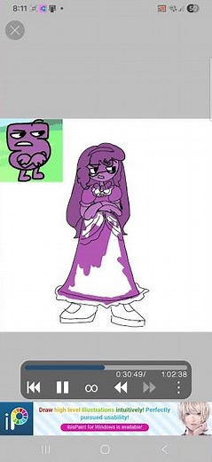 drawing bfdi characters pt6 five