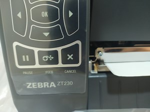 [Hot Item] Original Industrial Zebra Zt230 203dpi/300dpi Thermal Transfer Barcode Label Printer with USB RS232 Interface