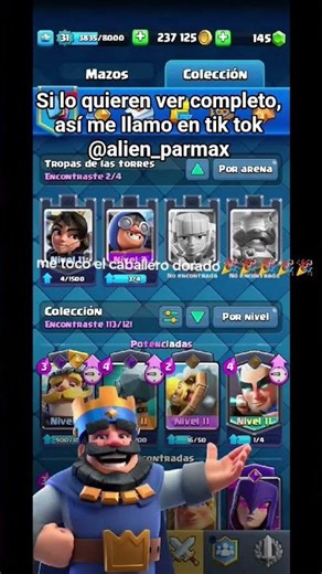 parte 4 de día 4 intentando pasarme la arena 16 conseguí mi primer campeon #clashroyale