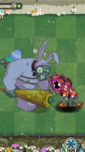 Pompadour Shellhead Vs. Spring Gargantuar / Plants Vs. Zombies 2