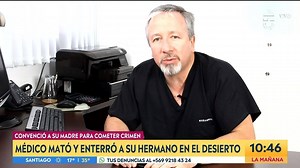 Juan Andrés Marambio mató y enterró en el desierto a su hermano Luis Roberto Marambio en enero de 2008. Según sus declaraciones, la avanzada edad de su madre no le hubiera permitido seguir cuidando del hombre con parálisis cerebral 😮📺 | Chilevisión