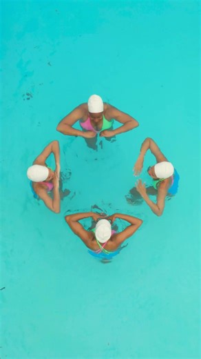 Synchronized Swimming Performance to The Little Mermaid Songs