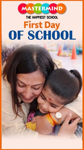 First Day = Full On Masti 😍#FirstDayOfSchool #SchoolLife #indore #mastermindschool