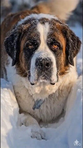 He Saved 40 Lives... But The Barrel Is A Lie! 🥃❌#StBernard #HistoryFacts #DogLover 🐕❄️