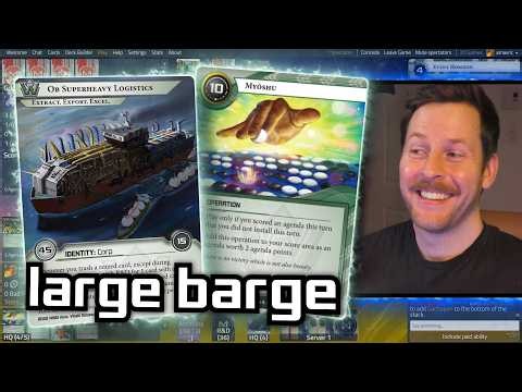 Large Barge - Netrunner // LIVE
