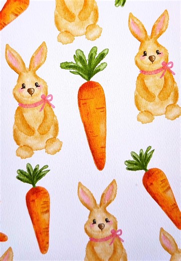 Easy Carrot Drawing Tutorial on Procreate