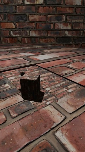 Perfect Loop Brick Slide Simulation 🧱 | Oddly Satisfying | #3d #blender #viral #ytshorts #bricks #yo
