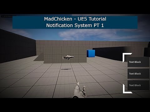 UE5 Tutorial - Notification System PT 1.
