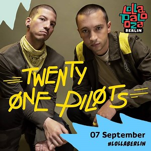 51K views · 2.5K reactions | our next stop on this tour is in berlin so this announcement is very fitting. see you at lolla berlin. lollapaloozade.com | twenty one pilots | Facebook