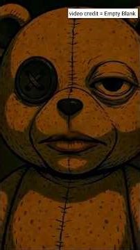 I Made A Horror-Themed Teddy Bear