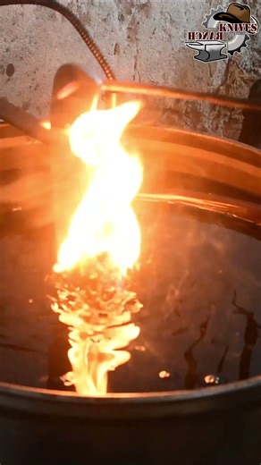 Heat Treating the Damascus Knife | Knives Ranch