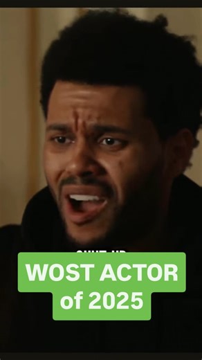 Abel Tesfaye aka The Weekend gave the worst acting performance of the year. #theweeknd #hurryuptomorrow #moviereview #abeltesfaye #acting | DoubleToasted.com