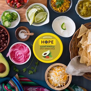 72K views | Inspo alert! Build your own Epic Guac Bar! Choose your flavors of Hope Guac + add fun toppings to keep the party going. What would be on your signature guac bar? More details on our blog! https://hopefoods.com/recipes/epic-guac-bar | Hope Hummus | Facebook
