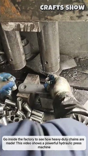 Assembling Heavy Duty Chain Links ⛓️🏭
