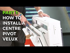 How To Install a Velux Centre-Pivot Roof Window - Part 1