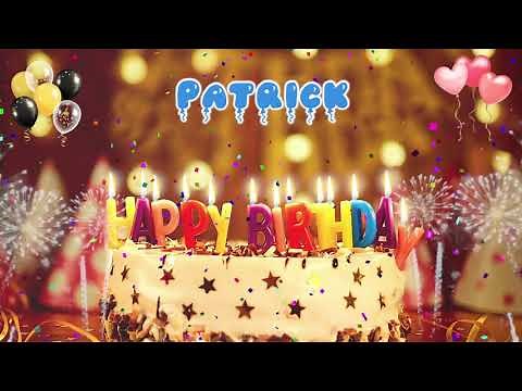 PATRICK birthday song – Happy Birthday Patrick