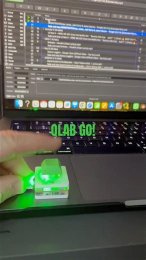 QLAB GO BUTTON