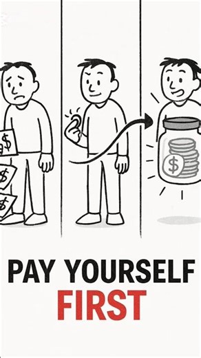 Pay Yourself First: The Simple Rule That Builds Wealth Automatically #viralshorts #payyourselffirst