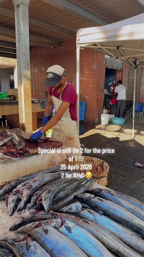 Fresh Snoek Special at Town Centre Fish Market