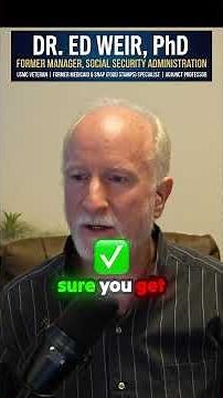 $58 BILLION UNCLAIMED: HOW TO GET YOUR $202.90 MONTHLY #socialsecurity #medicare #retirement