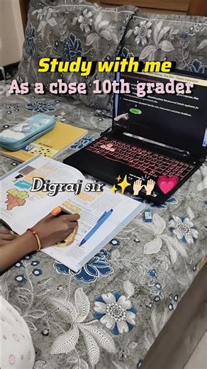 Study with me as a cbse 10th grader.#exam #class10 #minivlog #studytips #studyroutine #best #viral