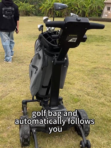 Caddy Cart: Hands-Free Golf Trolley for 45 Holes