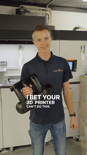 JawsTec | 3D Printing on Instagram: "3D printed with a process called MJF (multi jet infusion) ⛓️ We used a material called PA12 which is known for its toughness and impact strength💪. In this process layers are fused together with an ink and a heating element. This 3d printed RZR air intake is rated up 300F. It has been specially designed for optimizing air flow and weights about the quarter of the weight compared to the original one!"