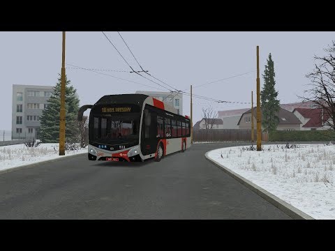 Simt Simulator Škoda 32Tr DPPMHLP PID Ev.č 511 na lince 18 Nemocnice_Vřes.