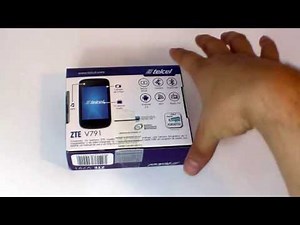 ZTE V791 Telcel - Unboxing HD