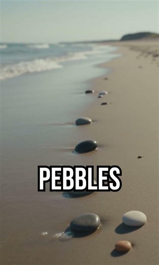Discover the journey of pebbles! #Geology #Nature #FunFact