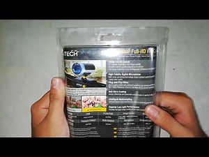 A4Tech PK-910H 1080P FULL HD WEBCAM Unboxing and Review
