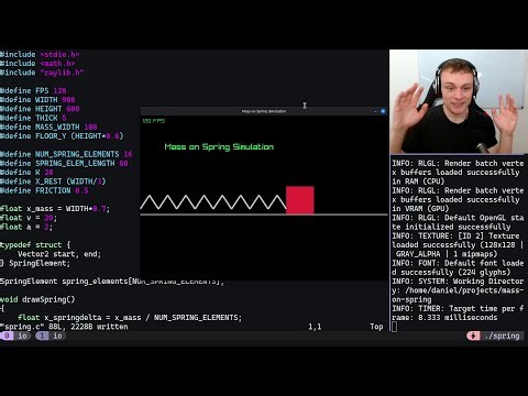 Coding a Physics Simulation in C