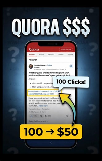 Quora Se Free Traffic Se Paise Kaise Kamaaye 💰 (Real Method Revealed)