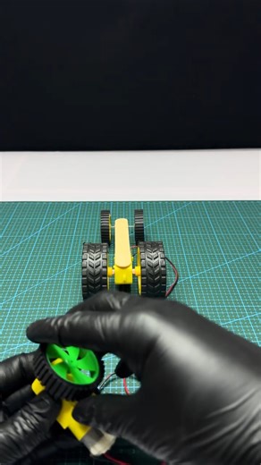 I Made a Car with NO BATTERIES! 🔋❌ (BO Motor trick) #generator #scienceproject #diycarbuild #toys