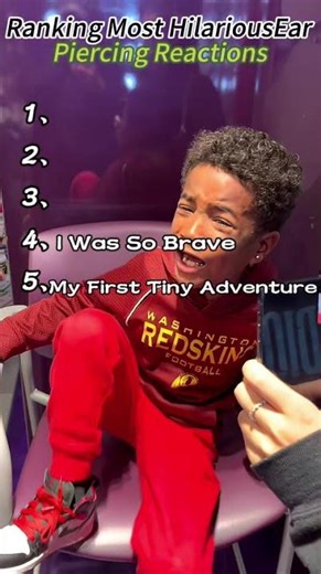 Ranking Most Hilarious Ear Piercing Reactions