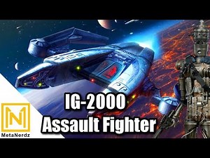 IG-88's Bounty Hunter Ship - IG-2000 Aggressor Assault Fighter - Star Wars Bounty Hunter Ships