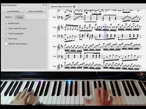 PianoTutor with AutoSync (MuseScore+Arduino+LEDs)