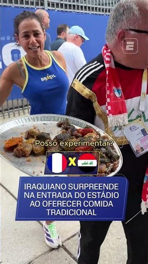 IMAGINA SER RECEBIDO ASSIM NO ESTÁDIO PARA VER UMA PARTIDA DE COPA DO MUNDO 😋 #shorts