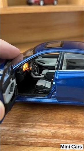 Beautiful Blue Nissan Altima 1:18 Scale Diecast Model ✨