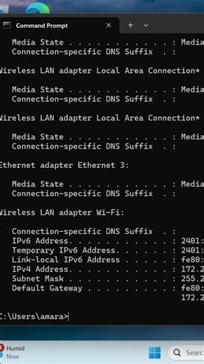 How to Find Your IP Address on Windows | CMD Trick! 💻