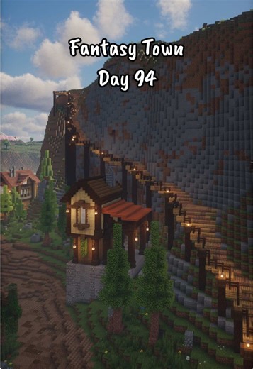 Building a Winding Wooden Walkway in Minecraft