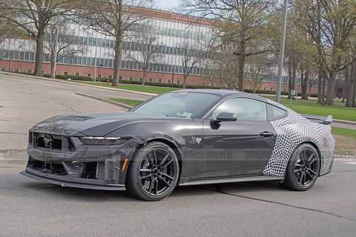 2026 Ford Mustang Shelby GT500 Prototypes Spied Testing in Camo